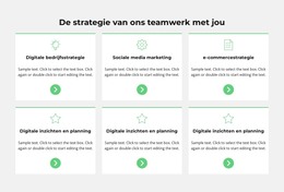 Webpagina Voor Crisisontwikkelingsstrategie