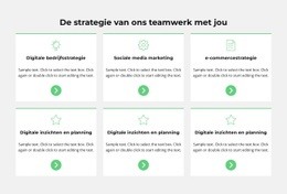 Crisisontwikkelingsstrategie - Persoonlijk Websitesjabloon