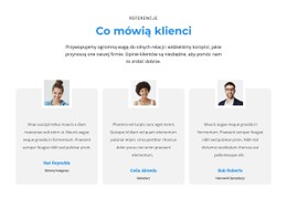 Co Myślą Klienci Szablon HTML5