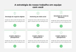 Demonstração De Modelo CSS Para Estratégia De Desenvolvimento De Crise