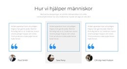 Vad Kunderna Vill Säga Gratis CSS-Mall