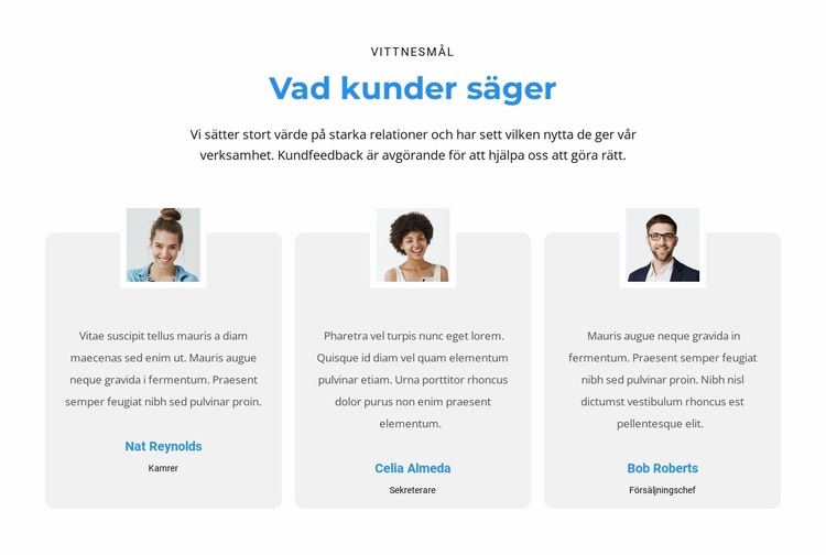 Vad tycker kunderna Hemsidedesign