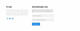 Kontaktujte Nás Různými Způsoby – Šablona Stránky HTML