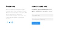 Kontaktieren Sie Uns Auf Verschiedenen Wegen - HTML-Seitenvorlage