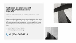 Das Beste Website-Design Für Junges Bauunternehmen