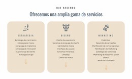 Ofrecemos Diferentes Servicios: Creador De Sitios Web Creativo Y Multipropósito