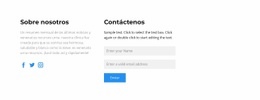 Contáctenos De Diferentes Maneras Diseño De Sitios Web