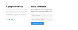 Contactez-Nous De Différentes Manières - Créateur De Sites Web