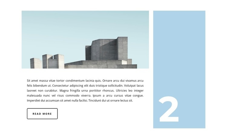 Norway building company Homepage Design