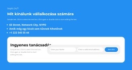 Kapjon Ingyenes Fontos Tanácsot - HTML- És CSS-Sablon