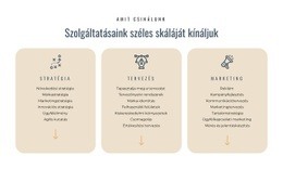 Ingyenes CSS Különféle Szolgáltatásokat Kínálunk Számára