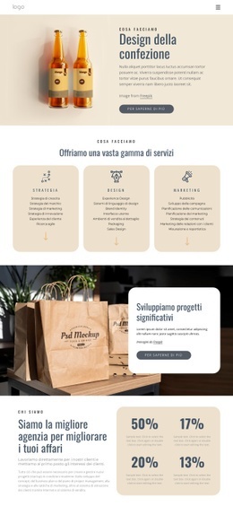 Design Del Marchio E Del Packaging - HTML Builder