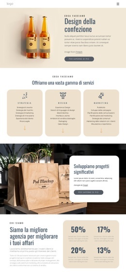 Design Del Marchio E Del Packaging Progettazione Di Siti Web