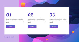 Modello CSS Per Blocco Di Testo Numerato