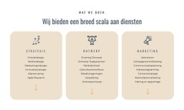 Gratis CSS Voor Wij Bieden Verschillende Diensten Aan