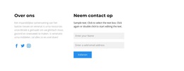 Neem Op Verschillende Manieren Contact Met Ons Op - Exclusief WordPress-Thema