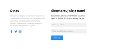 Skontaktuj Się Z Nami Na Różne Sposoby - Szablon Strony HTML