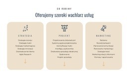 Oferujemy Różne Usługi - Niestandardowy Szablon Jednostronicowy