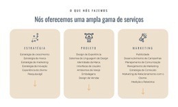 Oferecemos Diversos Serviços - HTML Website Builder