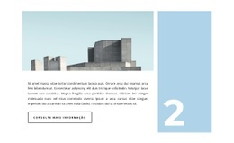 Design Do Site Para Empresa De Construção Norueguesa