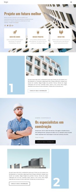 HTML5 Responsivo Para Estúdio De Arquitetura