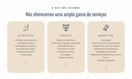 Oferecemos Diversos Serviços - Inspiração De Modelo HTML5