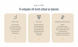 Vi Erbjuder Olika Tjänster – Bästa Gratis WordPress-Tema