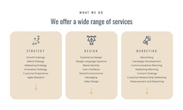 Free CSS For We Offer Different Services