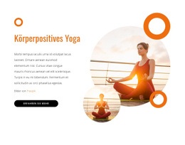 Körperpositives Yoga – Mehrzweck-Website-Builder