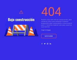 Mensaje 404 Descarga Gratuita De Plantilla CSS