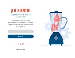 Página De Mantenimiento: Plantilla HTML5 Lista Para Usar