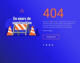 Message 404 - HTML Site Builder