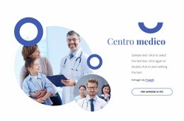 Centro Medico Familiare - Ispirazione Per Il Mockup Del Sito Web