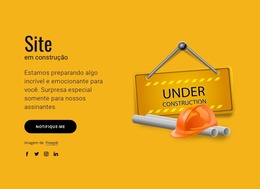 Modelo Joomla Pronto Para Usar Para Nosso Site Em Construção