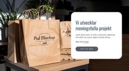 Vi Utvecklar Meningsfulla Projekt - Anpassat WordPress-Tema