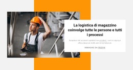 Logistica Di Magazzino - HTML Website Builder