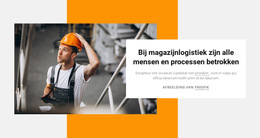 Magazijn Logistiek - Beste Websitesjabloon