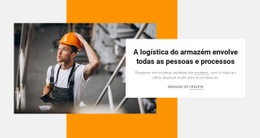 Logística De Armazém - HTML Website Builder