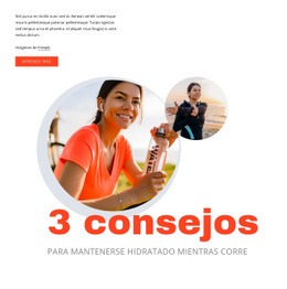 Hidratado Mientras Corres - Sitio Web De Comercio Electrónico