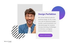 Fantastische Landingpage Für Erfahrene Webdesigner