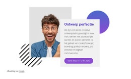 Responsieve Websjabloon Voor Deskundige Webontwerpers