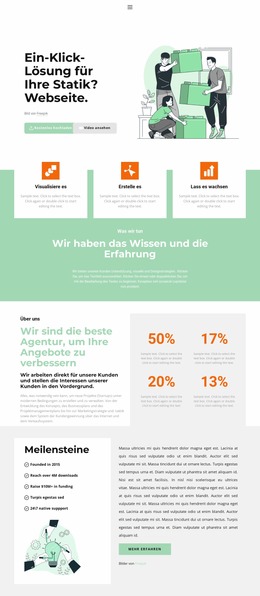 Zeit Fürs Geschäft - Drag & Drop-Joomla-Vorlage