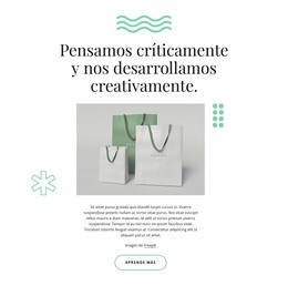 Sitio Web HTML Para Nos Desarrollamos Creativamente