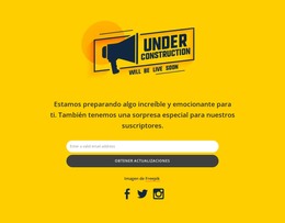 Página HTML Para Sorpresa Para Nuestros Suscriptores