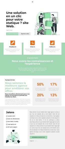 Le Temps Des Affaires - Conception De Site Web Simple