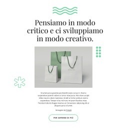 Fantastico Design Del Sito Web Per Sviluppiamo In Modo Creativo