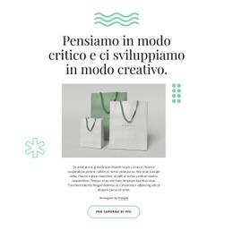 Sviluppiamo In Modo Creativo - Pagina Di Destinazione Dell'E-Commerce