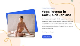 Yoga Retraite In Griekenland - Premium WordPress-Thema