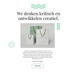Geweldig Website-Ontwerp Voor Wij Ontwikkelen Creatief