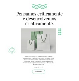 Desenvolvemos De Forma Criativa - Construtor De Sites Criativos E Multifuncionais